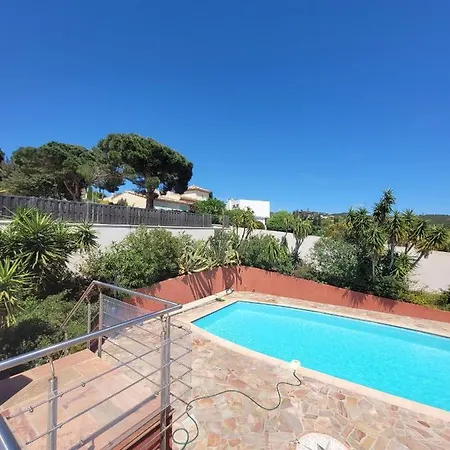 Palm' Issambres 6-8 Personnes Avec Piscine Et Jardin Privés La Garonnette-Plage