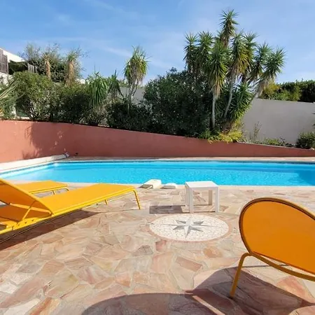 Villa Palm' Issambres 6-8 Personnes Avec Piscine Et Jardin Privés La Garonnette-Plage