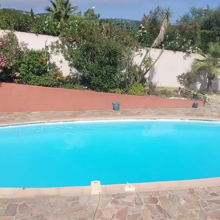 Willa Palm' Issambres 6-7 Personnes, Clim, Avec Piscine, Jardin Et Parking Prives La Garonnette-Plage