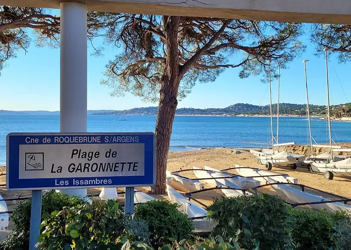 Villa Palm' Issambres 6-7 Personnes, Clim, Avec Piscine, Jardin Et Parking Prives