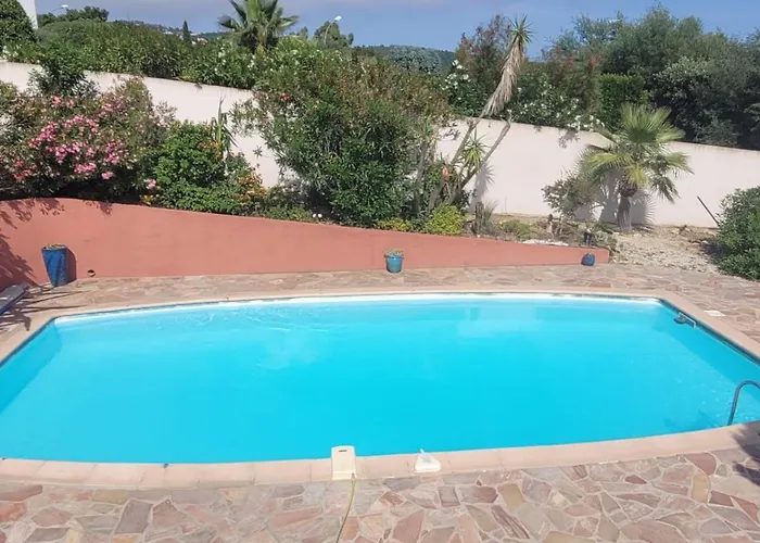 Villa Palm' Issambres 6-7 Personnes, Clim, Avec Piscine, Jardin Et Parking Prives La Garonnette-Plage